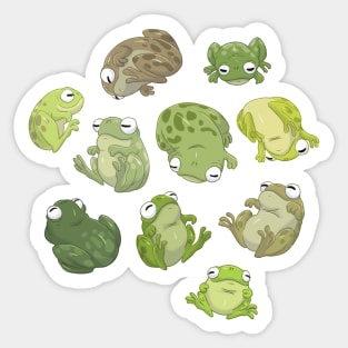 Ribbit Sticker